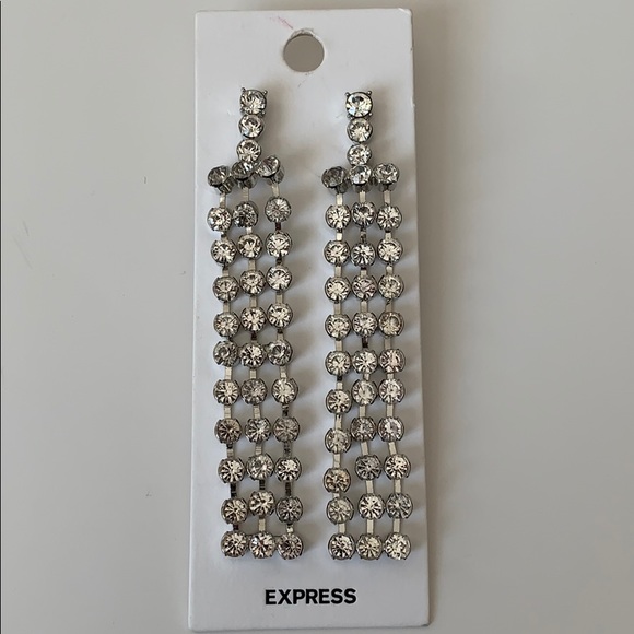 Express Silver Earrings - Picture 2 of 2
